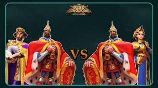 NevskyJustinian VS NevskyJoan of Arc  Rise of Kingdoms [upl. by Hera]