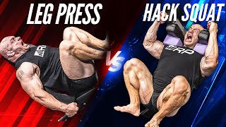 Should You Choose Leg Press or Hack Squat For Muscle Growth [upl. by Aletta]