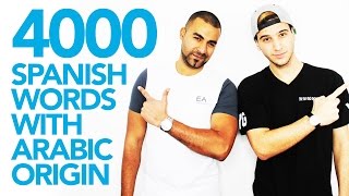 4000 Spanish words with Arabic origin كلمات اسبانية من أصول عربي [upl. by Solorac]