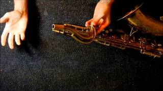 Repairmans Overview Martin quotThe MartinquotCommittee III tenor saxophone [upl. by Annayt]