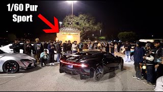 5 Million Bugatti Chiron SHUTS DOWN Cars amp Coffee [upl. by Falkner15]