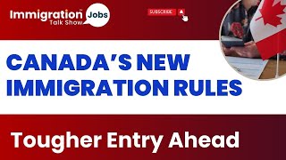 🍁Canada Tightens Immigration Rule What You Need to Know Before Relocating Custom cbsa canada [upl. by Airbas980]