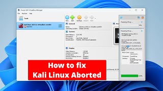 Fix Kali Linux VirtualBox ABORTED VERRNEMNOTAVAILABLE [upl. by Randell936]