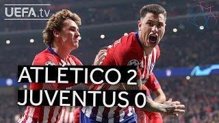 ATLÉTICO 20 JUVENTUS UCL HIGHLIGHTS [upl. by Hamlen]