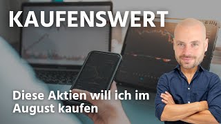 6 kaufenswerte Dividenden Aktien für August 2024 [upl. by Annaynek]