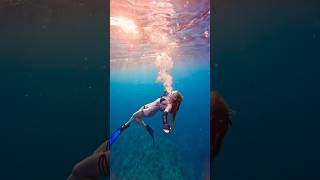 🖤 underwater freediver freediving sunset asmr asmrsounds satisfyingsounds [upl. by Pooley]