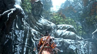 Sekiro  Exploring Sunken Valley  Stealth Kills amp Boss Fight  No HUD Gameplay [upl. by Noirrad]