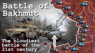 Battle of Bakhmut  Animated Analysis [upl. by Mort356]