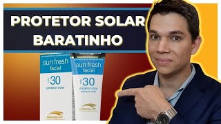 PROTETOR SOLAR BARATINHO Funciona mesmo [upl. by Novets]