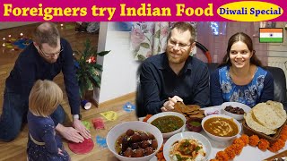 Foreigners Try Indian Food  GULAB JAMUN DAHI VADA SHAHI PANEER Indian Food Reaction  Finland [upl. by Presley]