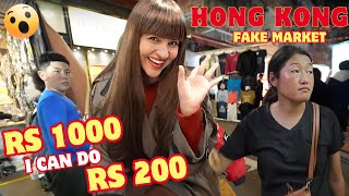 My NEW HAIRSTYLE  Hong Kong FAKE MARKET [upl. by Poliard149]