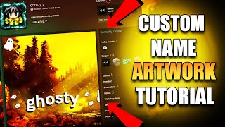 HOW TO MAKE CUSTOM ARTWORK SHOWCASE ON STEAM PROFILE No Programs FREE [upl. by Pfosi616]