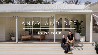 The Block’s Deb and Andy Unearth Modern Coastal Interior Design From A Home Renovation  House Tour [upl. by Ittam]