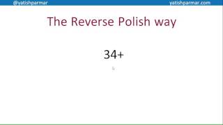 Infix and Postfix Reverse Polish  A Level Computer Science [upl. by Pitchford]