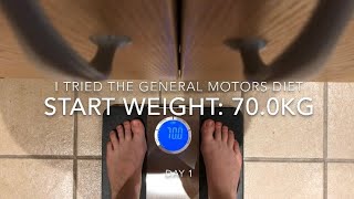 I tried the General Motors diet for a week [upl. by Sapers]