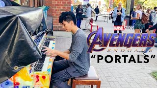 Portals  Avengers Endgame Piano Street Performance [upl. by Nessie]