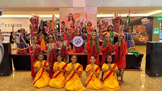 DP DANCE ACADEMY STUDENTS PERFORMING AT Infinity ￼mall in Andheri amp Malad [upl. by Lipsey]