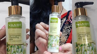 Vaadi Herbals Lemongrass Cleansing Milk vaadiherbals cleansingmilk sinkcare skin clearskin [upl. by Swisher]