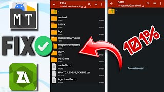 How to fix Access Denied in Zarchiver amp Mt Manager 2024 । 101 Working Android 12 13 14 and more [upl. by Drusus]