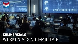 Werken als nietmilitair  Defensie burger commercial [upl. by Alimac]