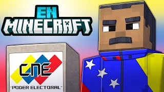 🌎 Elecciones de VENEZUELA explicadas EN MINECRAFT [upl. by Annia565]