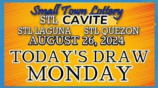 STL CAVITE STL LAGUNA STL QUEZON TODAY DRAW AUGUST 26 2024 [upl. by Nisen534]