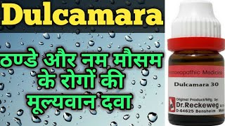 Dulcamara II Dulcamara Homeopathy II Dulcamara 30 Homeopathic Medicine uses [upl. by Veronike]