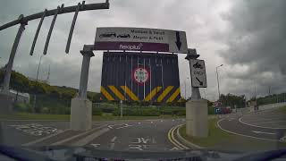 Crossing EuroTunnel From Folkestone to Calais [upl. by Deehahs]