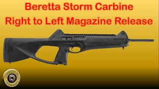 Beretta Carbine Mag Release Side Swap [upl. by Araccot]