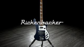 Rickenbacker 4003 Bass Guitar Midnight Blue  Gear4music demo [upl. by Ayekim324]