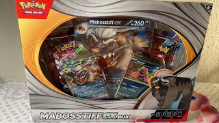 Pokémon Mabosstiff EX Box  SV Booster Bundle [upl. by Yahs]