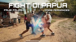 PAPUAA PARIS PERNANDES VS FAJE FAZRIL BAKU PUKUL HARU UNTUK COMBAT SPORTS DI INDONESIA [upl. by Nadaba]