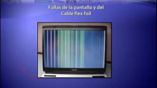 03 Fallas de la Pantalla LCD de una Portatil [upl. by Notnroht]