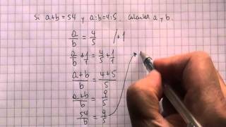 Razones y proporciones Ejercicio 01 [upl. by Llereg]