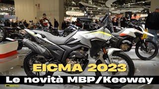 MBP a EICMA una gamma che va dal 125 ai 1000 cc [upl. by Llesig660]