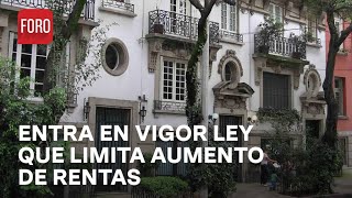 Entran en vigor reformas a Ley de Vivienda en CDMX ¿Cómo aplicarán en las rentas  A las Tres [upl. by Hallvard]