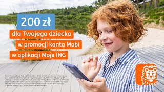 Konto Mobi z bezpieczną aplikacją Moje ING [upl. by Aneeras85]