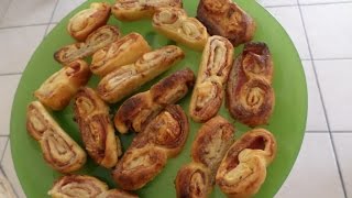 palmier feuilleté au jambon [upl. by Mendie601]