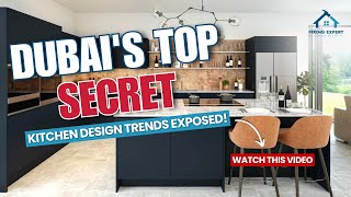 Dubais HOTTEST Kitchen Interior Design Trends for 2024 Revealed [upl. by Ihtac]