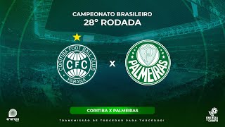 CORITIBA X PALMEIRAS  22102023  BRASILEIRÃO  AO VIVO [upl. by Sidoeht]