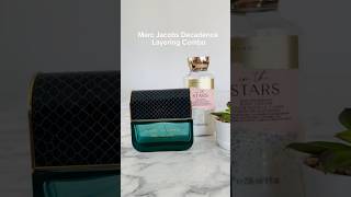 Marc Jacobs Decadence Layering Combo 🙃 marcjacobsdecadenceparfumecomboparfumeparfüm [upl. by Daryle]