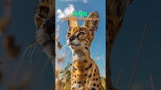 Servals Africa’s Stealthy Jumping Cats serval facts animals wildlife nature [upl. by Tdnerb472]