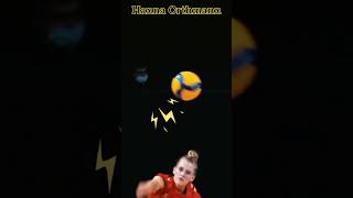 Best Serve Ace By Hanna Orthmann √ Volleyball German shorts volleyball volleyballworld [upl. by Winstonn]