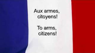 quotLa Marseillaisequot  France National anthem French amp English lyrics [upl. by Small456]