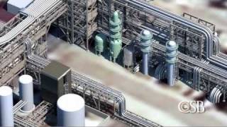 Animation of Bayer CropScience Pesticide Waste Tank Explosion [upl. by Ydnir483]