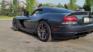 2006 Dodge Viper Coupe  Start Up and Drive By [upl. by Inig316]