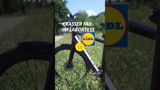 EBike von Lidl fällt im Labortest durch 🚲😱 Marktcheck SWR shorts [upl. by Odelet]