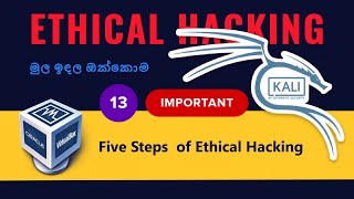 5 steps of ethical hacking in sinhala [upl. by Lleuqram]