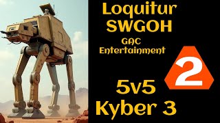 SWGOH GAC 5v5 v Aphra Jabba Rey K Beq Malgus Remnant  M02 [upl. by Emilie]