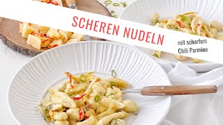 Einfache Scheren Nudeln mit Käse [upl. by Twedy]